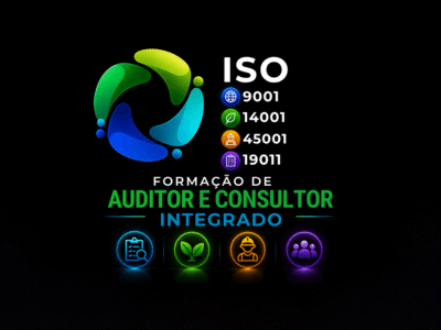 Curso de Interpretação e Formação de Auditor Integrado ISO 9001:2015, ISO 14001:2026, ISO 45001:2028 e ISO 19011:2026 – SGI
